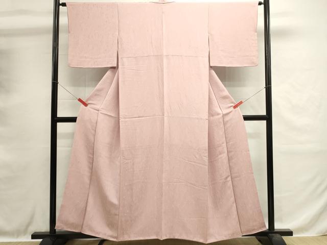 平和屋着物■上質な色無地 草葉地紋 虹色 正絹 逸品 DABH1596cd