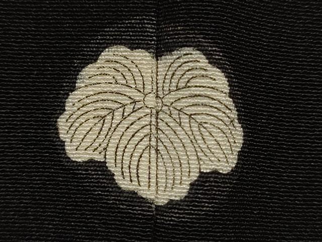 平和屋着物■豪華黒留袖 作家物 駒刺繍 吉祥花文 金彩 正絹 逸品 DABH1601cd