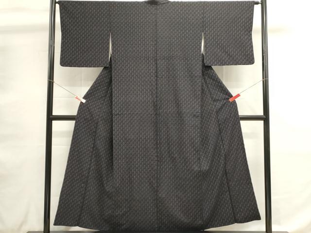 平和屋着物■上質な紬 抽象文様 正絹 逸品 DABH1612cd