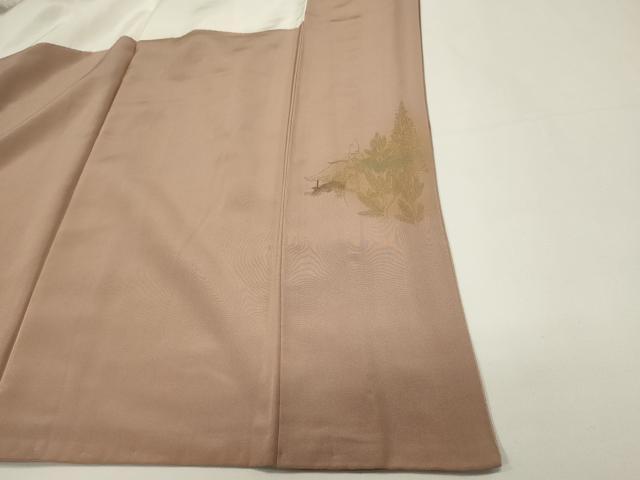 平和屋着物■訪問着 風景文 暈し染め 金彩 正絹 逸品 DABH1613cd