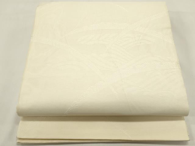 平和屋着物*夏物 全通柄袋帯 雪芝地紋 やまと誂製 正絹 逸品 DABH1621cd