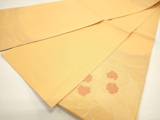 平和屋着物*夏物 太鼓柄袋帯 枝花文 金糸 正絹 逸品 DABH1646cd
