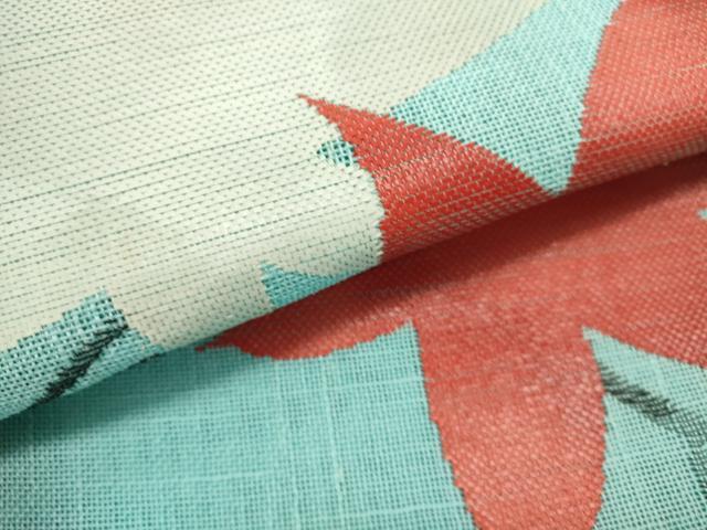 平和屋着物*夏物 八寸名古屋帯 枝葉文 DABH1651cd