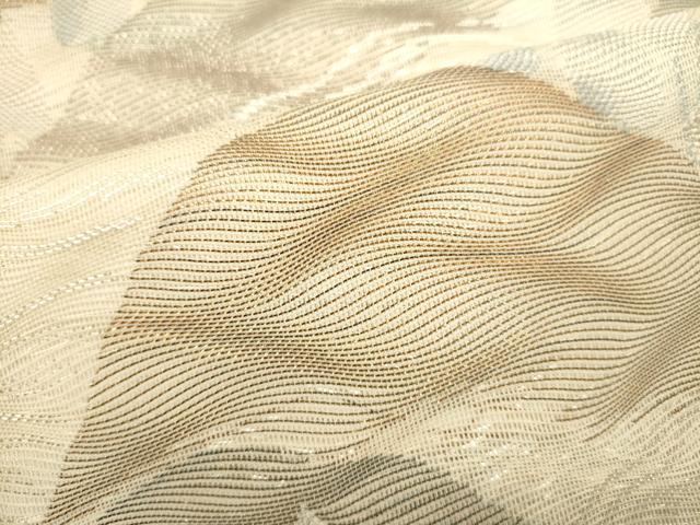 平和屋着物*夏物 六通柄袋帯 重ね山風景文 金糸 正絹 逸品 DABH1676cd
