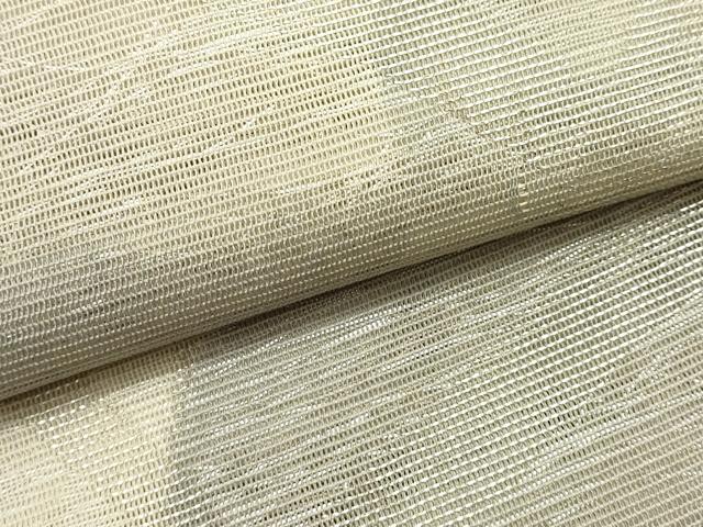 平和屋着物*夏物 六通柄袋帯 霞文 金銀糸 正絹 逸品 DABH1681cd