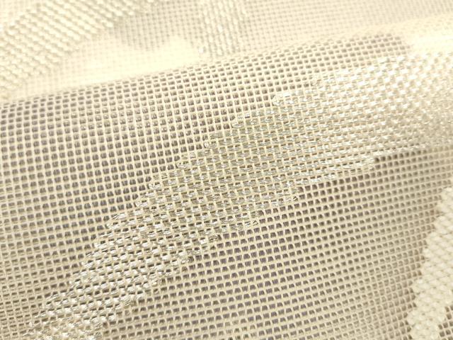 平和屋着物*夏物 六通柄袋帯 雲重ね芝文 金銀糸 正絹 逸品 DABH1696cd
