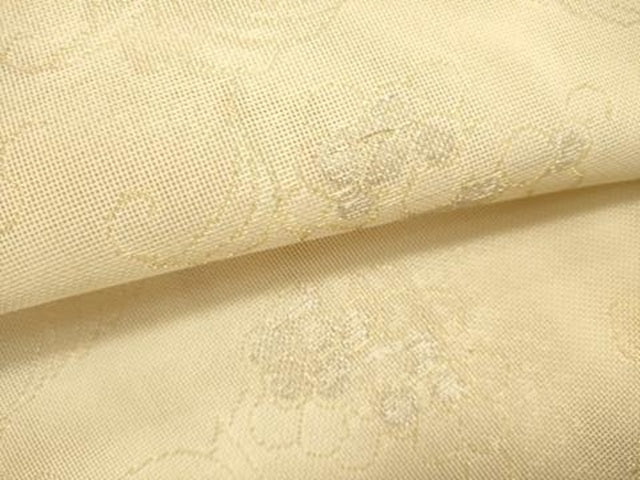 平和屋着物*夏物 六通柄袋帯 葡萄唐草文 金糸 正絹 逸品 DABH1700cd