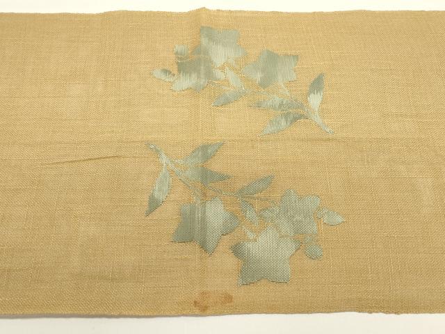 平和屋着物*夏物 八寸名古屋帯 枝花文 DABH1724cd