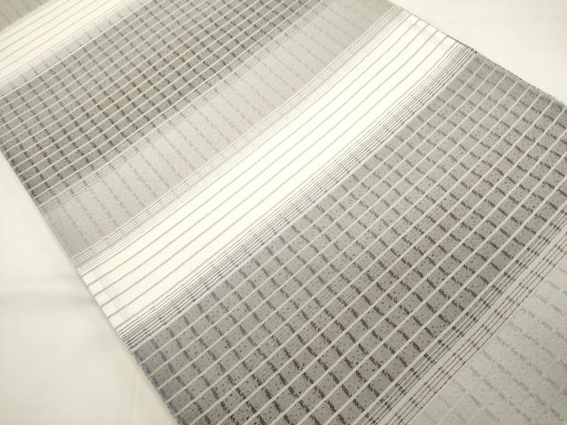 平和屋着物▽両面 六通柄袋帯 スリーシーズン 春夏秋 宝尽くし 正絹 逸品 DABH1747cd