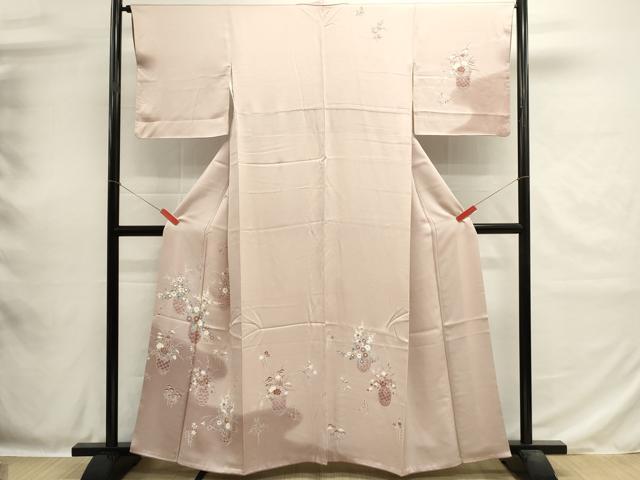 平和屋着物■訪問着 花籠文 暈し染め 三越扱い 正絹 逸品 DABH1870cd