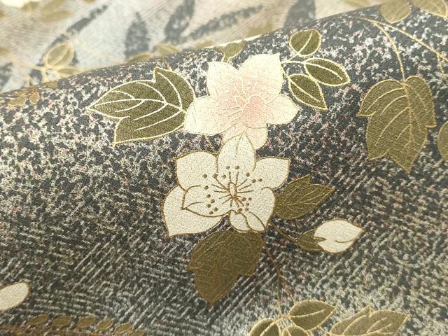 平和屋着物■訪問着 草花文 暈し染め 金彩 正絹 逸品 DABH1887cd
