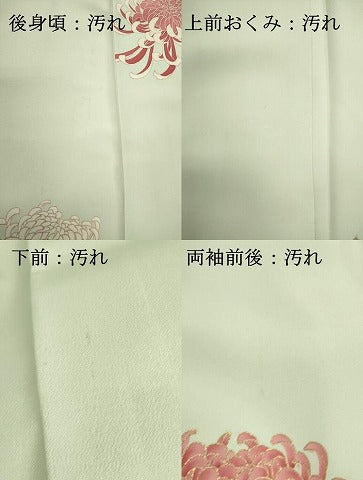 平和屋着物■訪問着 乱菊 金彩 正絹 逸品 DABH1890cd