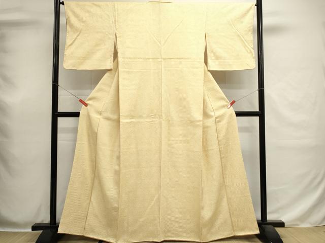 平和屋着物■大変加工の良い総絞り小紋 正絹 逸品 DABH1949cd