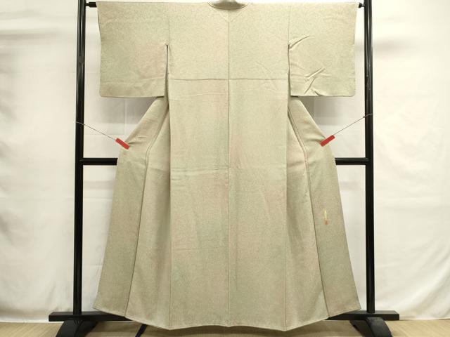 平和屋着物■本草木染作家 瑞寶 上質な小紋 霞文 暈し染め 正絹 逸品 DABH1975cd