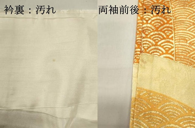 平和屋着物■豪華振袖 駒刺繍 荒波文 菊唐草 金彩 正絹 逸品 DABH1979cd