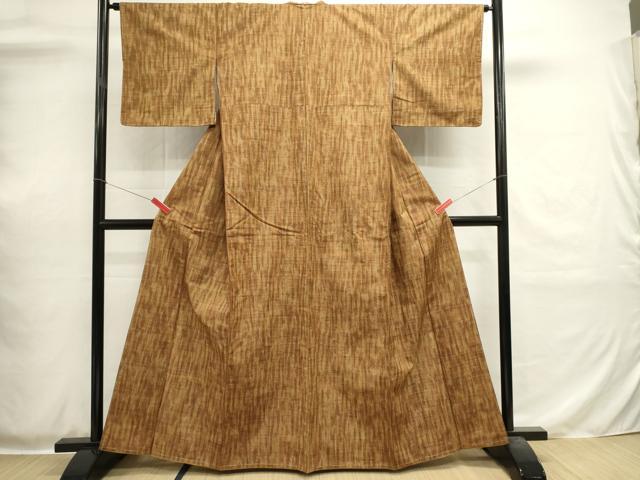 平和屋着物■上質な紬 霞文 正絹 逸品 未使用 DABH1985cd