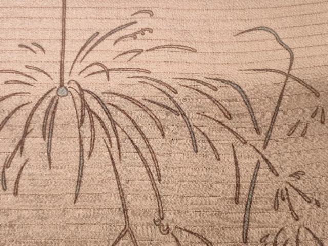 平和屋着物*夏物 和装小物 帯揚げ10枚セット 絽 縦絽 絽縮緬 萩 線香花火 流水撫子地紋 青海波地紋 桔梗紋紗 全て正絹 逸品 DABH2023zzz