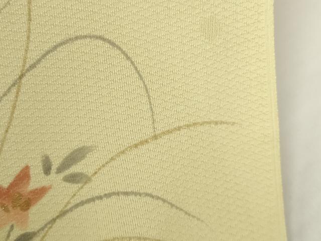 平和屋着物*夏物 和装小物 帯揚げ10枚セット 絽 縦絽 絞り 桔梗地紋 撫子地紋 金彩 全て正絹 逸品 DABH2030zzz