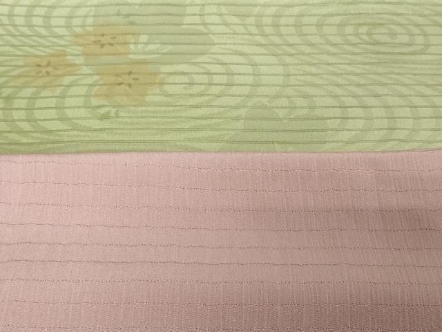 平和屋着物*夏物 和装小物 帯揚げ10枚セット 絽 芝花 桔梗 雪輪花 流水花 金銀彩 全て正絹 逸品 DABH2039zzz