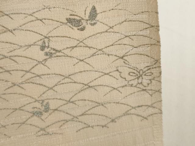 平和屋着物*夏物 和装小物 帯揚げ10枚セット 絽 縦絽 絽縮緬 紗 刺繍 芝蝶 桔梗 草花 流水花 銀彩 全て正絹 逸品 DABH2045zzz