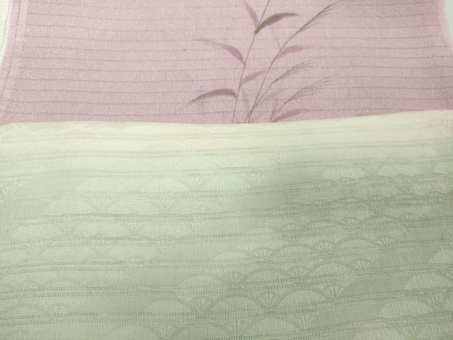 平和屋着物*夏物 和装小物 帯揚げ10枚セット 絽 絽縮緬 舞桜 芒 麻の葉 青海波 流水花 舞蝶 全て正絹 逸品 DABH2046zzz