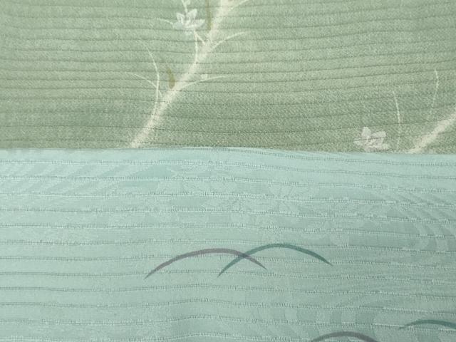 平和屋着物*夏物 和装小物 帯揚げ10枚セット 絽 縦絽 絽縮緬 紗 籬萩 撫子 桔梗 七宝地紋 流水花地紋 全て正絹 逸品 DABH2048zzz