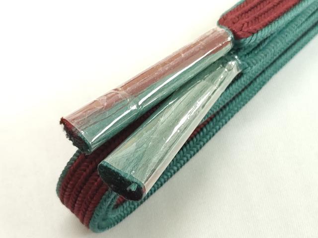 平和屋着物●和装小物 帯締め・帯揚げセット 流水 金彩 丹後ちりめん 逸品 未使用 DABH2065zzz