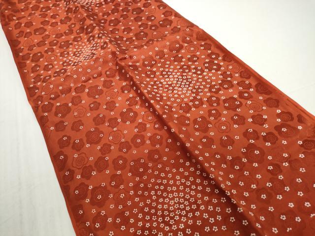 平和屋着物●和装小物 帯締め・帯揚げセット 梅地紋 小花 逸品 未使用 DABH2066zzz