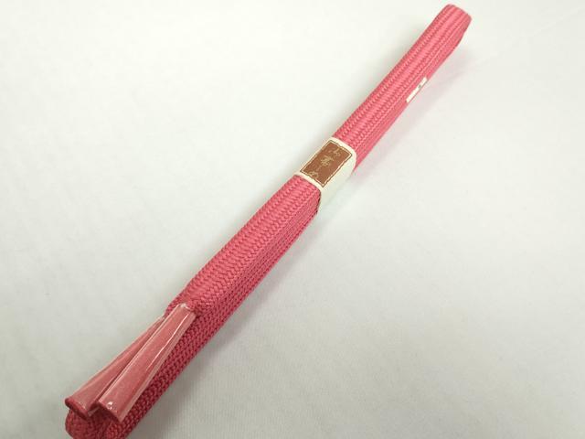 平和屋着物●和装小物 帯締め・帯揚げセット 流水花 逸品 未使用 DABH2068zzz