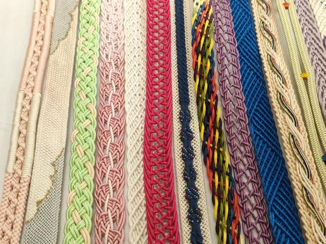平和屋着物*夏物 和装小物 帯締め20本セット レース織 銀糸 逸品 DABH2071zzz