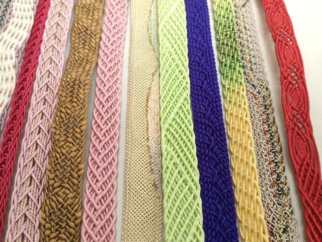 平和屋着物*夏物 和装小物 帯締め20本セット レース織 金銀糸 逸品 DABH2076zzz