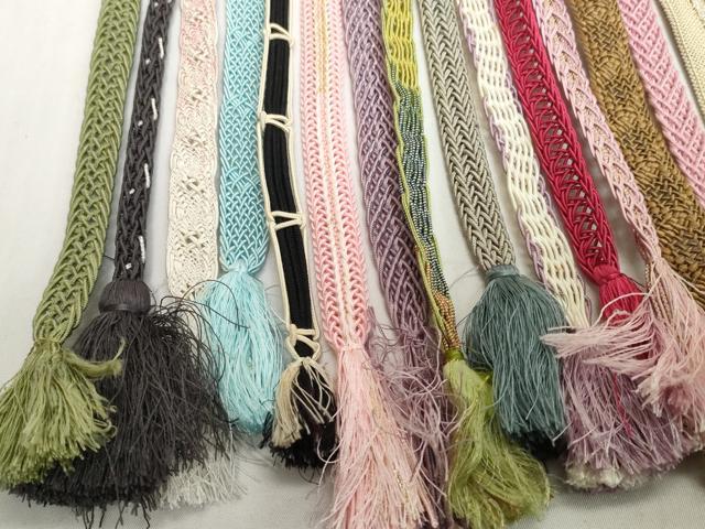 平和屋着物*夏物 和装小物 帯締め20本セット レース織 金銀糸 逸品 DABH2076zzz