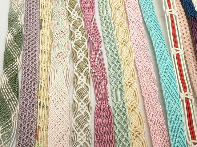 平和屋着物*夏物 和装小物 帯締め20本セット レース織 逸品 DABH2080zzz