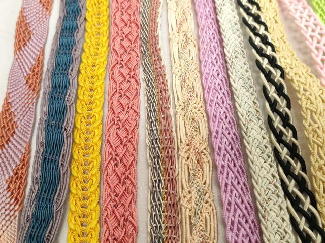 平和屋着物*夏物 和装小物 帯締め20本セット レース織 金糸 逸品 DABH2081zzz