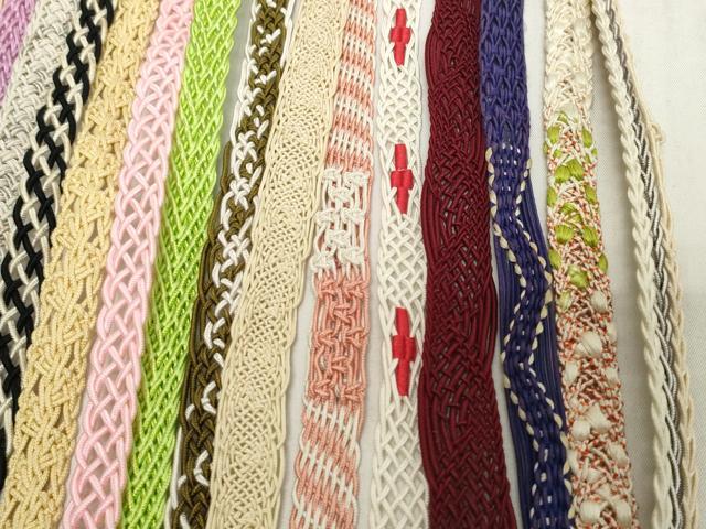 平和屋着物*夏物 和装小物 帯締め20本セット レース織 金糸 逸品 DABH2081zzz