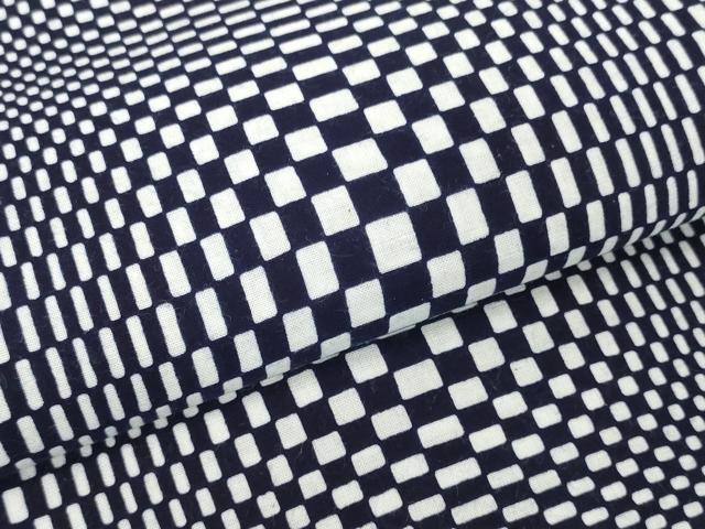 平和屋着物*夏物 浴衣 反物 着尺 東京本染 注染 万華鏡 綿 逸品 未使用 DABH2110zzz