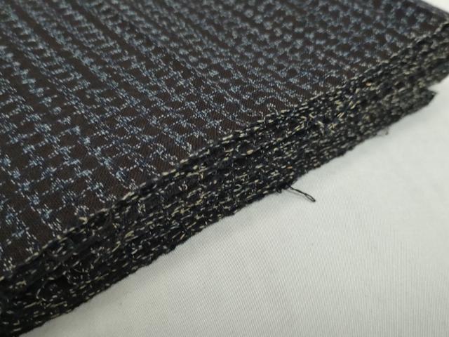 平和屋着物●久留米絣 反物 着尺 絣文様 綿 逸品 未使用 DABH2329zzz