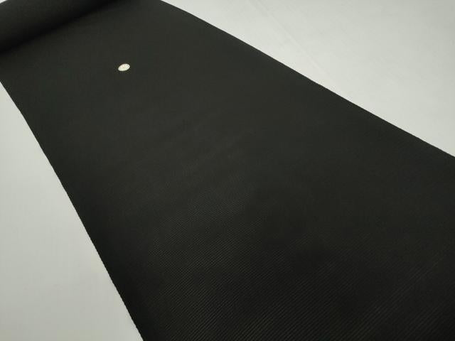 平和屋着物*夏物 黒紋付 黒反物 着尺 絽 五泉 草木三度染 純黒 逸品 未使用 DABH2373zzz