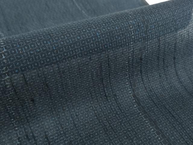 平和屋着物*夏物 夏結城 反物 着尺 100亀甲 流線文 証紙付き 逸品 未使用 DABH2374zzz