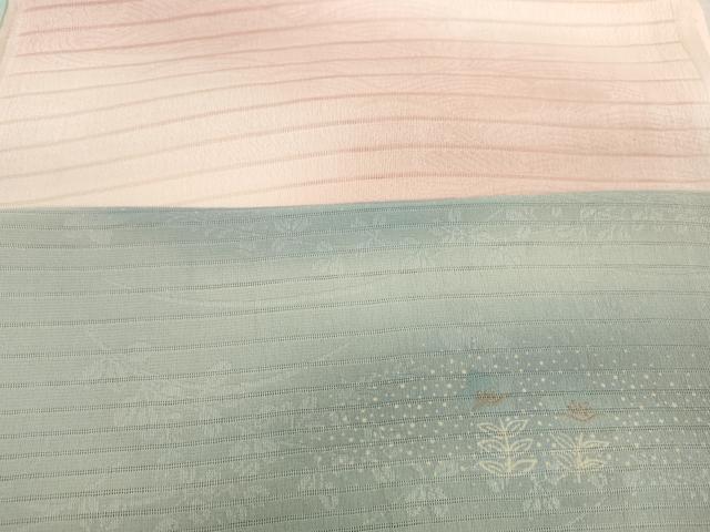 平和屋着物*夏物 和装小物 帯揚げ10枚セット 絽 縦絽 絽縮緬 霞草花地紋 桔梗 市松撫子 団扇地紋 逸品 DABH2434zzz
