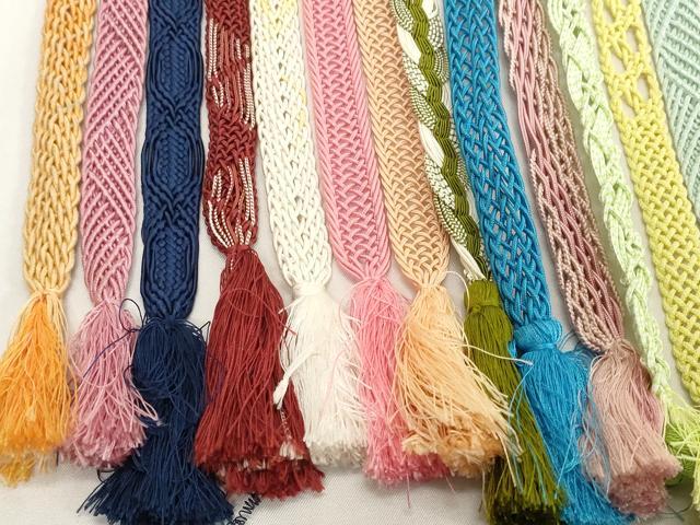 平和屋着物*夏物 和装小物 帯締め20本セット レース織 逸品 DABH2445zzz