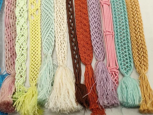 平和屋着物*夏物 和装小物 帯締め20本セット レース織 逸品 DABH2445zzz