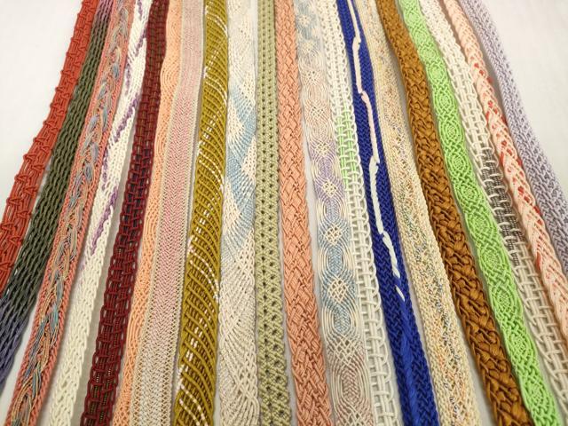 平和屋着物*夏物 和装小物 帯締め20本セット レース織 金銀糸 逸品 DABH2456zzz