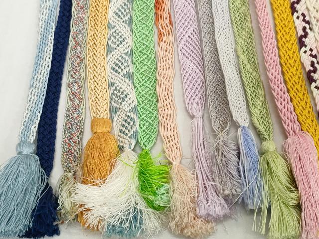 平和屋着物*夏物 和装小物 帯締め20本セット レース織 逸品 DABH2462zzz