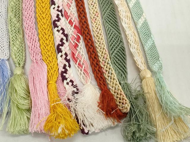平和屋着物*夏物 和装小物 帯締め20本セット レース織 逸品 DABH2462zzz