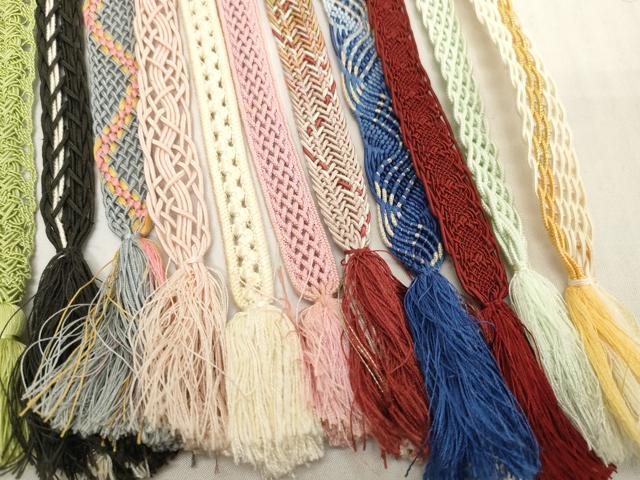 平和屋着物*夏物 和装小物 帯締め20本セット レース織 逸品 DABH2469zzz