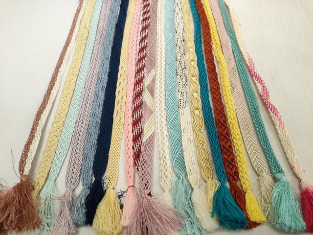 平和屋着物*夏物 和装小物 帯締め20本セット レース織 金糸 逸品 DABH2484zzz