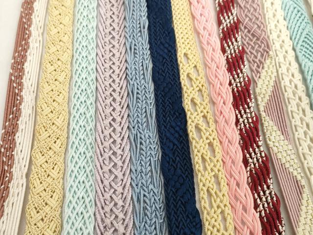 平和屋着物*夏物 和装小物 帯締め20本セット レース織 金糸 逸品 DABH2484zzz