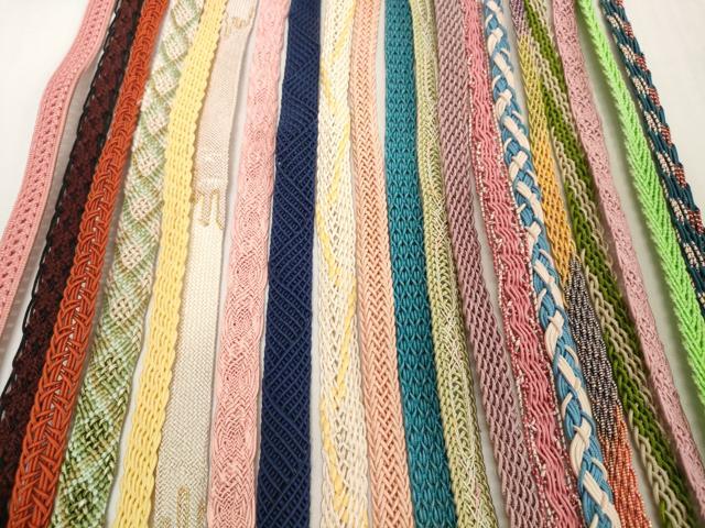 平和屋着物*夏物 和装小物 帯締め20本セット レース織 金糸 逸品 DABH2488zzz