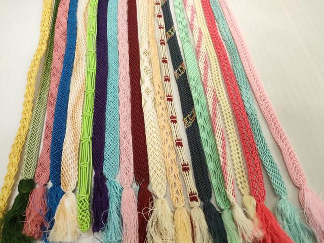 平和屋着物*夏物 和装小物 帯締め20本セット レース織 逸品 DABH2492zzz
